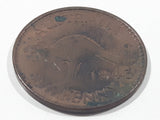 1943 Australia King George VI Half Penny Copper Metal Coin
