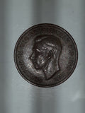 1943 Australia King George VI Half Penny Copper Metal Coin