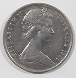 1981 Australia Queen Elizabeth II 10 Cents Metal Coin
