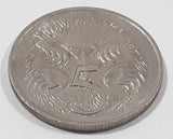 1977 Australia Queen Elizabeth II 5 Cents Metal Coin