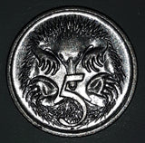 1988 Australia Queen Elizabeth II 5 Cents Metal Coin