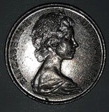 1983 Australia Queen Elizabeth II 5 Cents Metal Coin