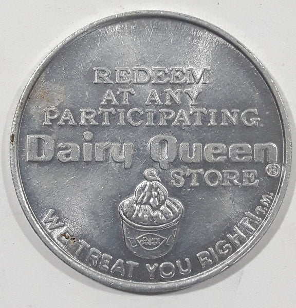 Vintage Dairy Queen Store Free Sundae or 40 Cents Off Plastic Token Coin