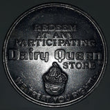 Vintage Dairy Queen Store Free Sundae or 40 Cents Off Plastic Token Coin