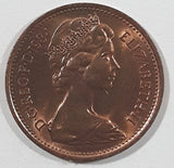 1984 Great Britain Queen Elizabeth II One Penny Copper Metal Coin