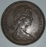 1971 UK Great Britain Elizabeth II New Pence 2 Bronze Metal Coin
