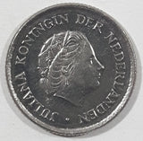 1976 Netherlands Juliana Koningin Der Nederlanden 25 Cents Metal Coin