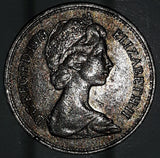 1979 Great Britain UK Queen Elizabeth II 5 New Pence Metal Coin