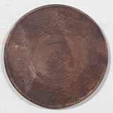1924 Japan 1 Sen Metal Coin Taisho Year 13