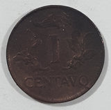 1967 Colombia 1 Centavos Metal Coin