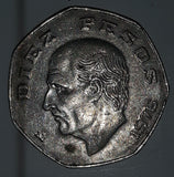 1976 Mexico Diez (10) Pesos Metal Coin