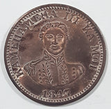 1847 Aupuni Hawaii Hapa Haneri King Kamehameha III Ka Moi Souvenir Replica Metal Coin
