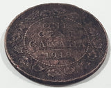 1919 Canada King George VI One Cent Metal Coin