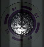 Crystal Casino Winnipeg Manitoba $1 Metal Coin Token Poker Chip