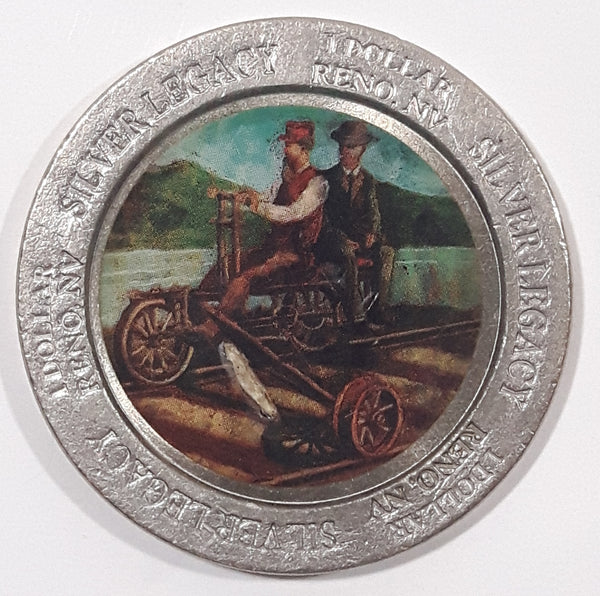 Silver Legacy Casino Reno Nevada 1 Dollar Metal Coin Token