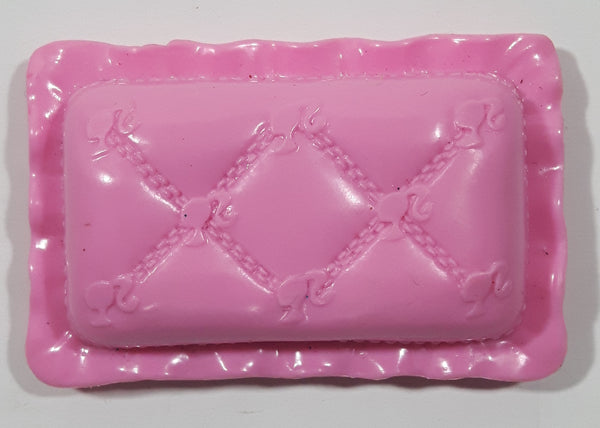 Barbie Hard Plastic Pink Dollhouse Pillow Accessory Replacement