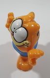 1989 McDonald's Garfield Scooter Rider 2" Tall PVC Toy Figure