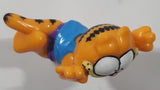 1989 McDonald's Garfield Scooter Rider 2" Tall PVC Toy Figure
