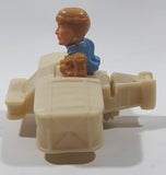 2009 McDonald's Fox Night At The Museum Amelia Earhart Airplane 3" Long Toy Figure Aircraft