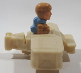 2009 McDonald's Fox Night At The Museum Amelia Earhart Airplane 3" Long Toy Figure Aircraft