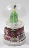Disney Tiana 3 1/4" Tall Plastic Push Button Snow Globe Candy Toy