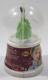 Disney Tiana 3 1/4" Tall Plastic Push Button Snow Globe Candy Toy