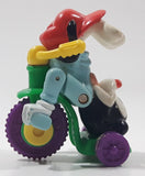 1993 McDonald's Warner Bros. Animaniacs Wakko On Tricycle 2 1/2" Tall Toy Vehicle