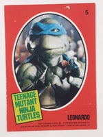 1990 O-Pee-Chee Teenage Mutant Ninja Turtles Special Cards Individual 1-11