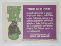 1990 O-Pee-Chee Limited Edition Series Teenage Mutant Ninja Turtles Trading Cards Individual 51-75