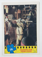1990 O-Pee-Chee Limited Edition Series Teenage Mutant Ninja Turtles Trading Cards Individual 76-100