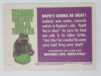 1990 O-Pee-Chee Limited Edition Series Teenage Mutant Ninja Turtles Trading Cards Individual 76-100