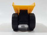 CAT Caterpillar Dump Truck Yellow Plastic Die Cast Toy Car Vehicle