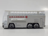 RealToy Air Canada Shuttle Double Decker 73 White Die Cast Toy Car Vehicle
