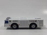 Rare RealToy Qatar Airways Airport Ground Support Airplane Towing Vehicle White Die Cast Toy Car Vehicle