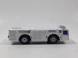 Rare RealToy Qatar Airways Airport Ground Support Airplane Towing Vehicle White Die Cast Toy Car Vehicle