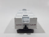 Rare RealToy Qatar Airways Airport Ground Support Airplane Towing Vehicle White Die Cast Toy Car Vehicle