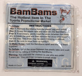 Bam Bams Inflatable Balloon Tube Sticks New in Package