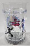 1994 Saban Mighty Morphin Power Rangers Glitter Filled Plastic Tumbler Cup