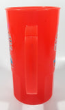 Vintage Betras Super Liter Circus Circus Hotel Casino Reno Las Vegas Winner Bright Orange 7" Tall Plastic Mug Cup