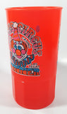 Vintage Betras Super Liter Circus Circus Hotel Casino Reno Las Vegas Winner Bright Orange 7" Tall Plastic Mug Cup