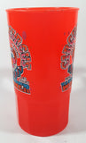 Vintage Betras Super Liter Circus Circus Hotel Casino Reno Las Vegas Winner Bright Orange 7" Tall Plastic Mug Cup
