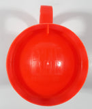Vintage Betras Super Liter Circus Circus Hotel Casino Reno Las Vegas Winner Bright Orange 7" Tall Plastic Mug Cup
