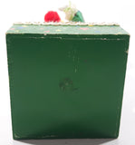 Vintage Clown Animated Wind Up Music Box 12 1/4" Tall Moving Porcelain Doll