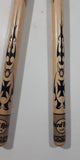 Hard Rock Cafe Montreal 20" Long Wooden Drumsticks Set