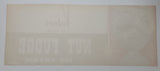 Vintage Velvet Ice Cream Nut Fudge Ice Cream Store Window Advertisement
