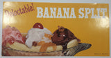 Vintage Delectable! Banana Split Store Window Advertisement