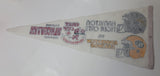 1986 CFL 74th Grey Cup Championship Vancouver Hamilton Tiger Cats vs. Edmonton Eskimos Team Full Size 30" Long Felt Pennant