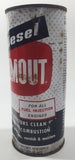 Vintage Pennsylvania Refining Co. Gumout Diesel 6 1/4" Metal Can Full Never Opened