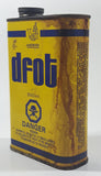 Rare Vintage Drew Chemical Ameroid Dfot Diesel Fuel Oil Treatment 500ml 6 1/4" Metal Canister Full Never Opened Ajax Ontario