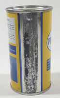 Vintage Power Thrust Gas Booster Use Proves Yellow 6 Fl. Ozs.  6 1/8" Metal Canister Still Full